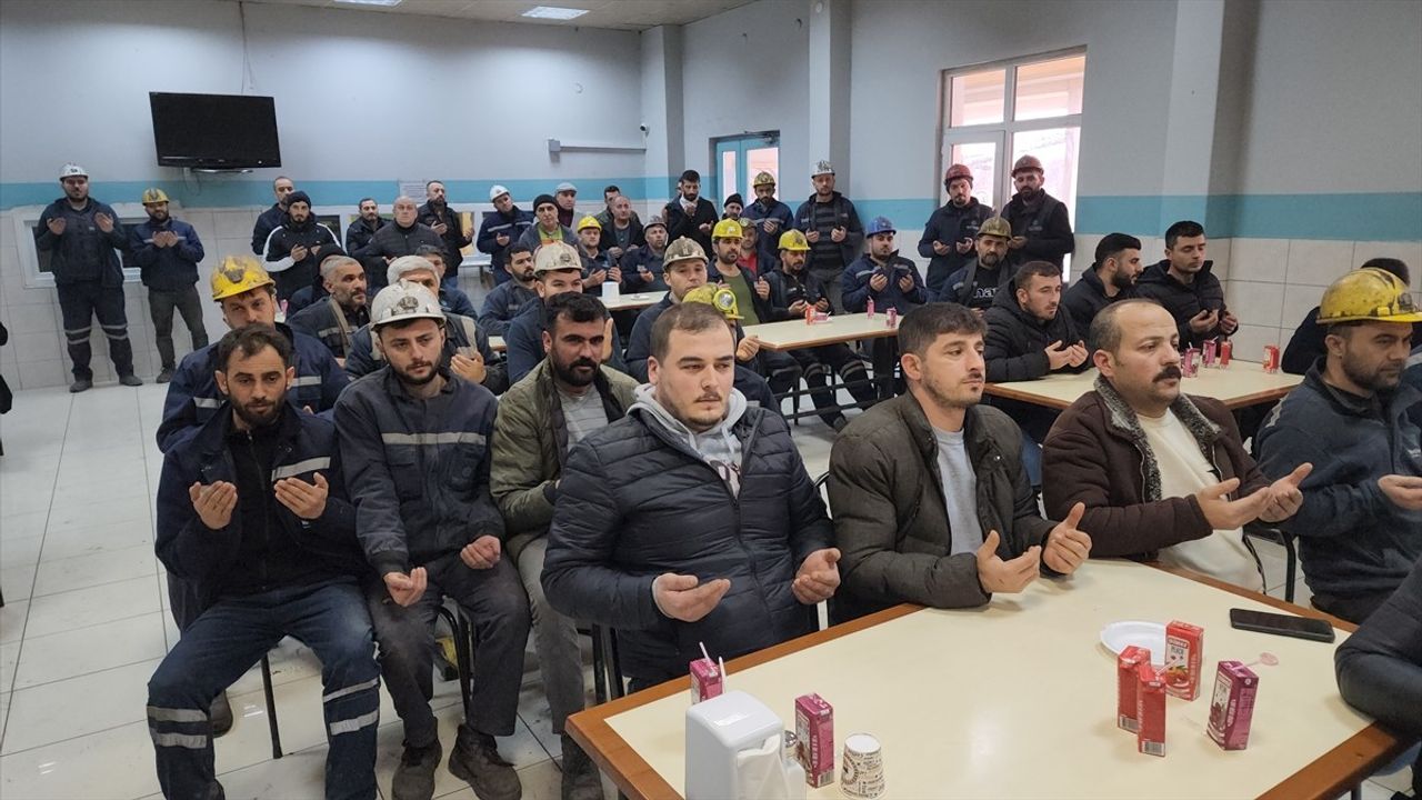 Amasya'da Grizu Patlaması ile Kaybedilen Maden İşçileri Anıldı