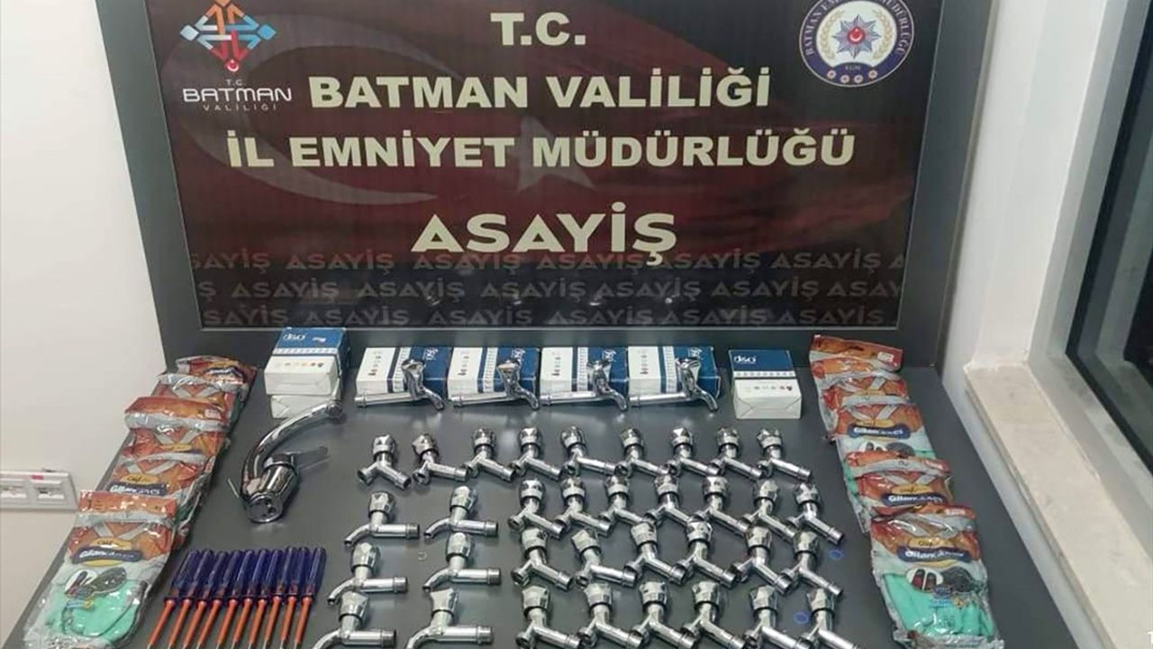 Batman'da Hırsızlık Şüphelileri Tutuklandı