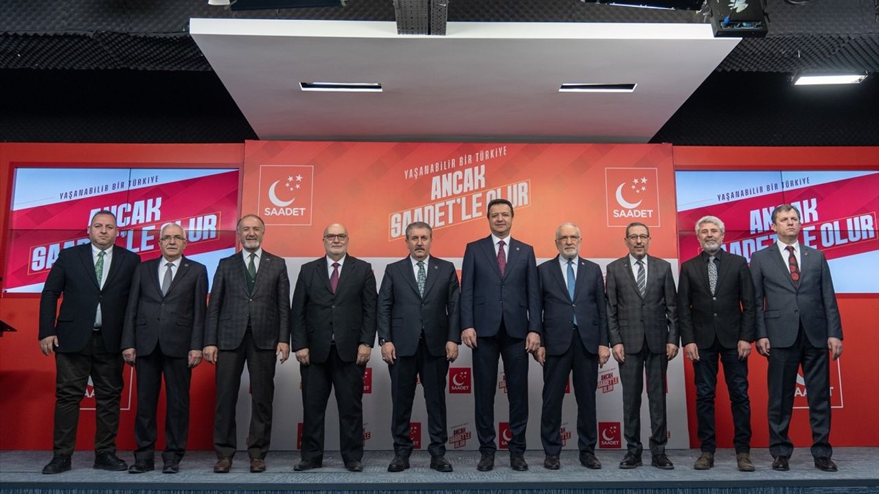 BBP ve Saadet Partisi Liderlerinden İşbirliği Vurgusu