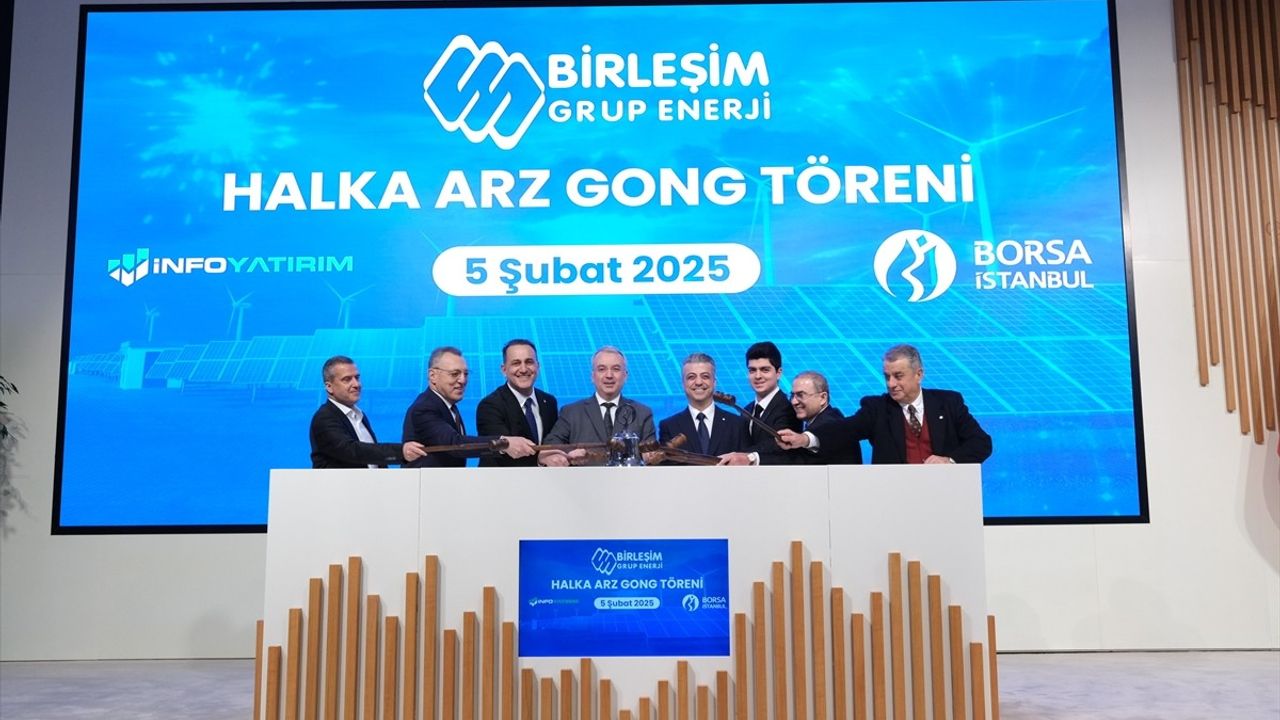 Birleşim Grup Enerji Borsa İstanbul'da Halka Arz Edildi