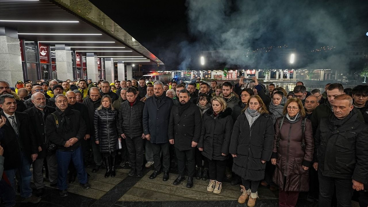 Bursa'da Depremzedeler Anıldı