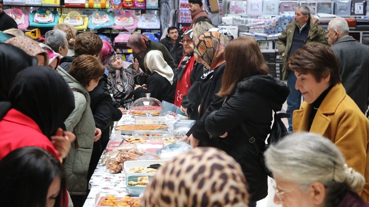 Çankırı'da İsrafı Önlemeye Yönelik Kermes