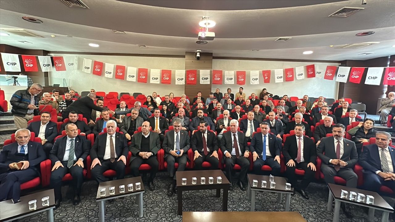 CHP Genel Başkan Yardımcısı Yalçın Karatepe Hatay'da İş İnsanlarıyla Buluştu