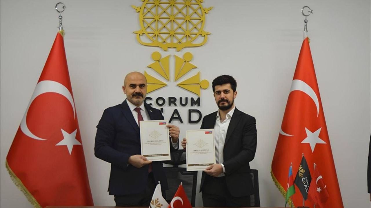 Çorum GİAD, Azerbaycan'da Türk Ticaret Merkezi'nde Yeni Ofis Açtı