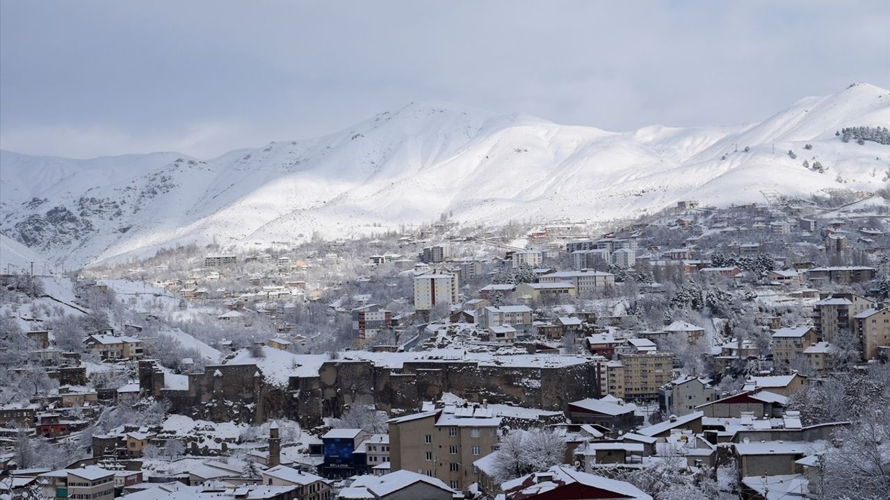 Doğu Anadolu Bölgesi'nde Kar Yağışı Etkili Oluyor