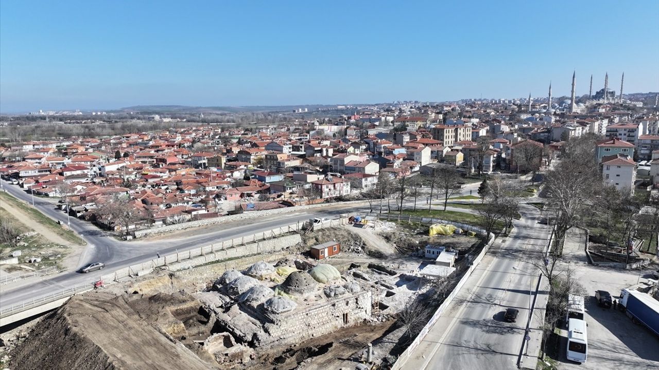 Edirne'nin Tarihi Gazi Mihal Hamamı 'Koku ve Kahve Müzesi' Olacak