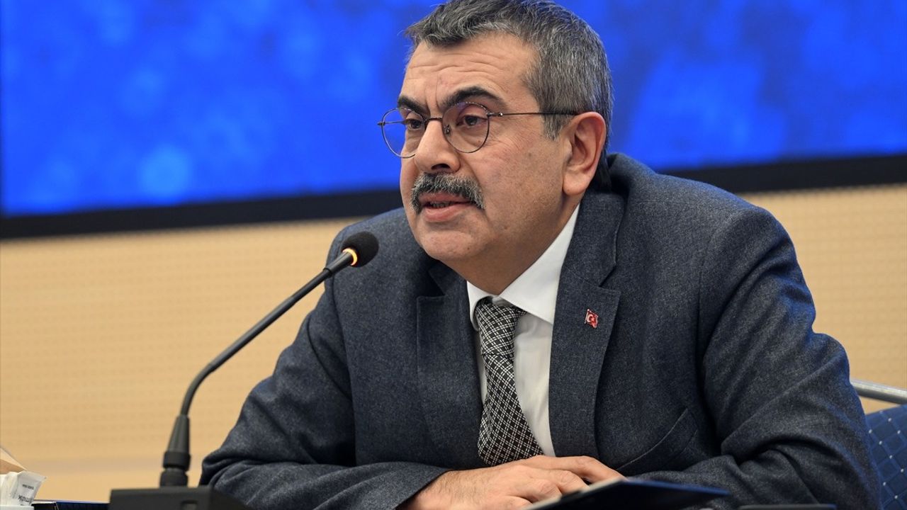 Eğitimde Yeni Hedefler: Bakan Tekin'den Özel Sektör Vurgusu