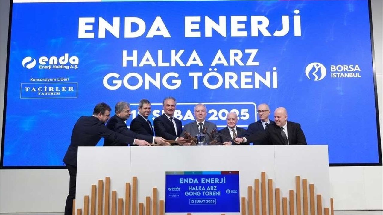 Enda Enerji Holding Borsa İstanbul'da İşleme Başlıyor