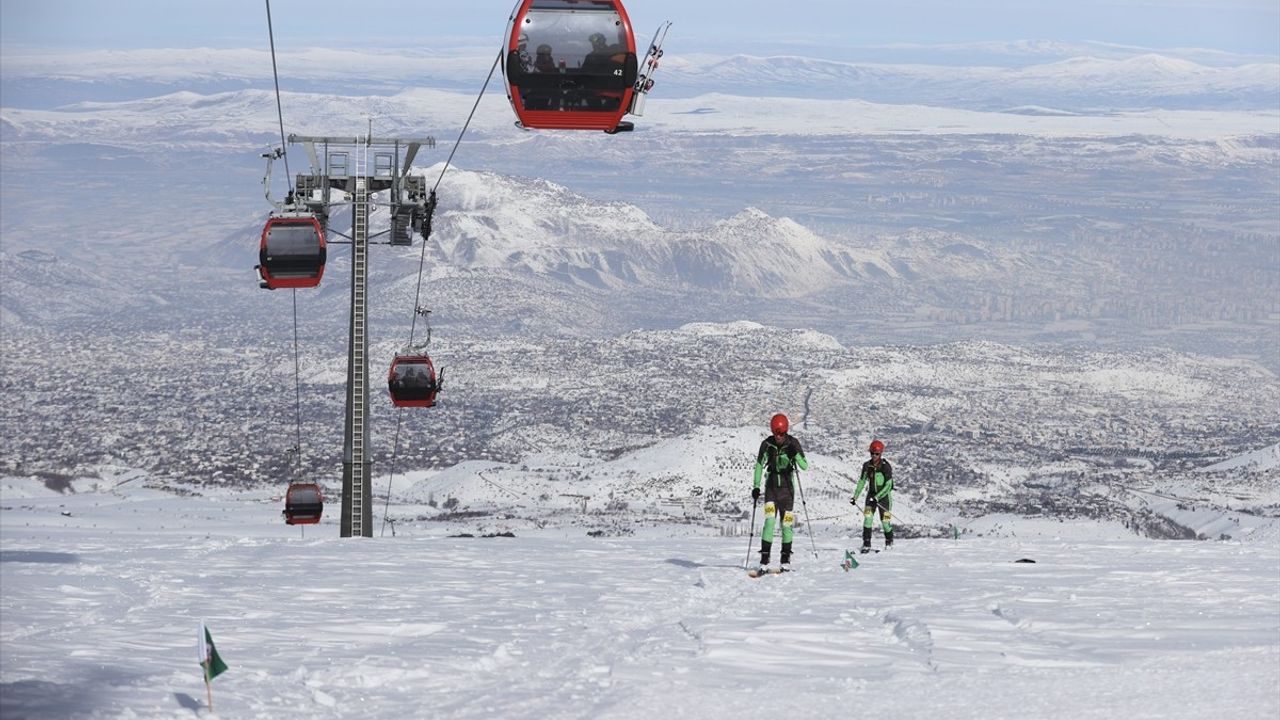 Erciyes'te Dağ Kayağı Türkiye Şampiyonası Gerçekleşti