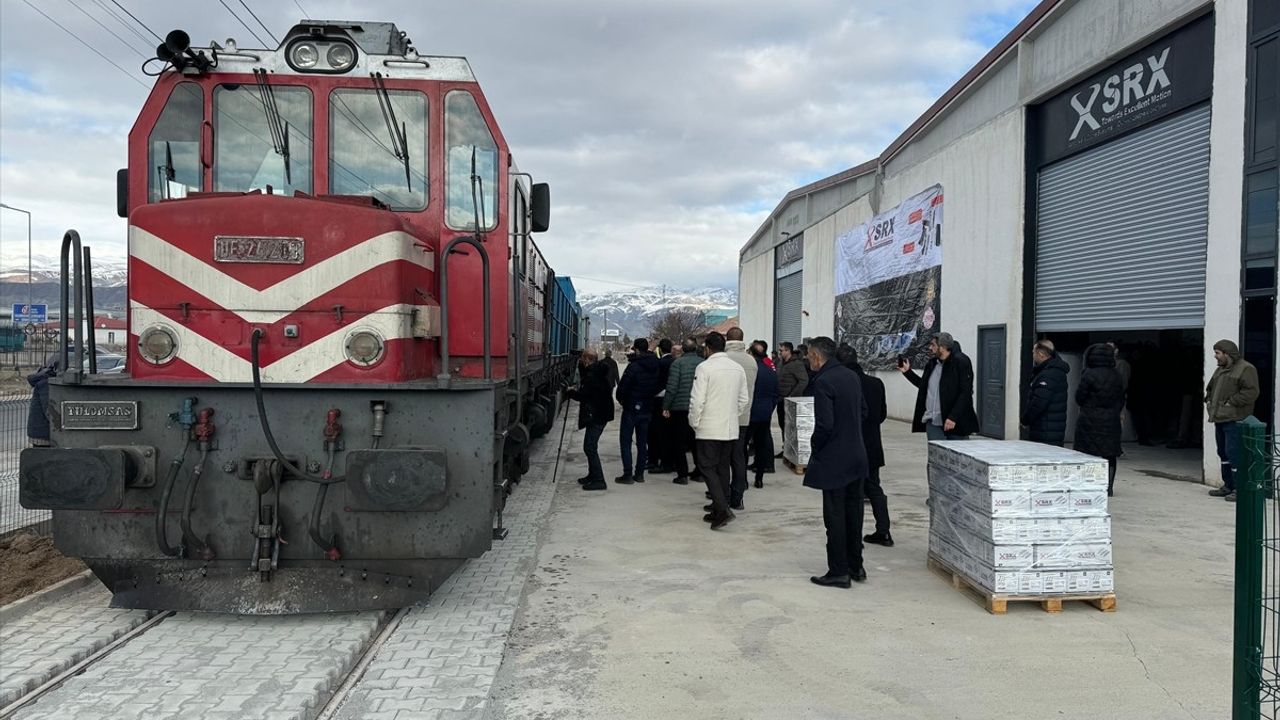 Erzincan'dan Orta Asya'ya Demiryolu ile İhracat Atılımı