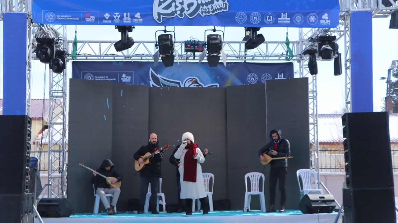 Erzurum'da Kış Bilim Festivali Başladı