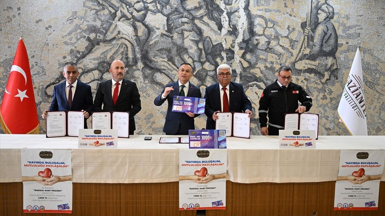 Gaziantep'te İhtiyaç Sahiplerine 30 Milyon Lira Yardım Hedefleniyor