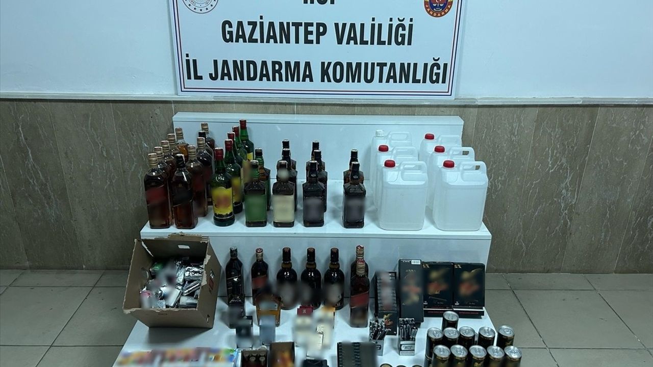 Gaziantep'te Sahte İçki Operasyonu: İki Şüpheli Yakalandı
