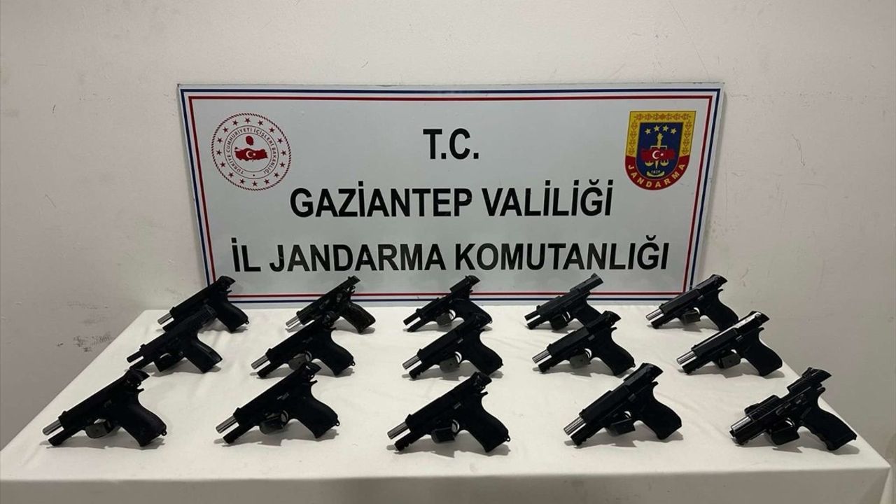 Gaziantep'te Silah Kaçakçılığı Operasyonunda 3 Tutuklama