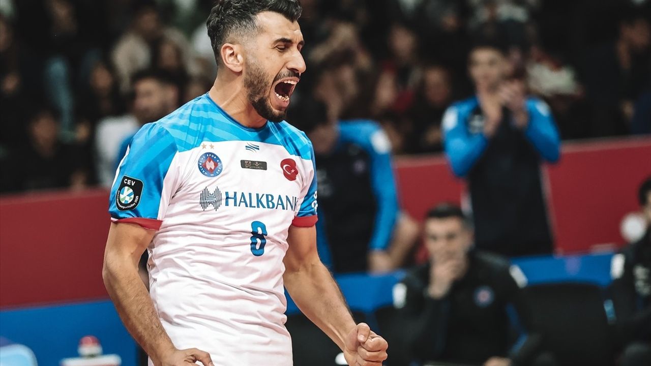 Halkbank, CEV Erkekler Şampiyonlar Ligi'nde Allianz Milano'yu Yendi