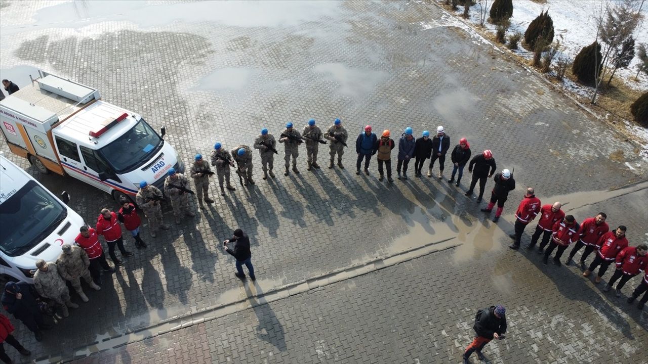Iğdır'da Arama-Kurtarma Tatbikatı Gerçekleştirildi
