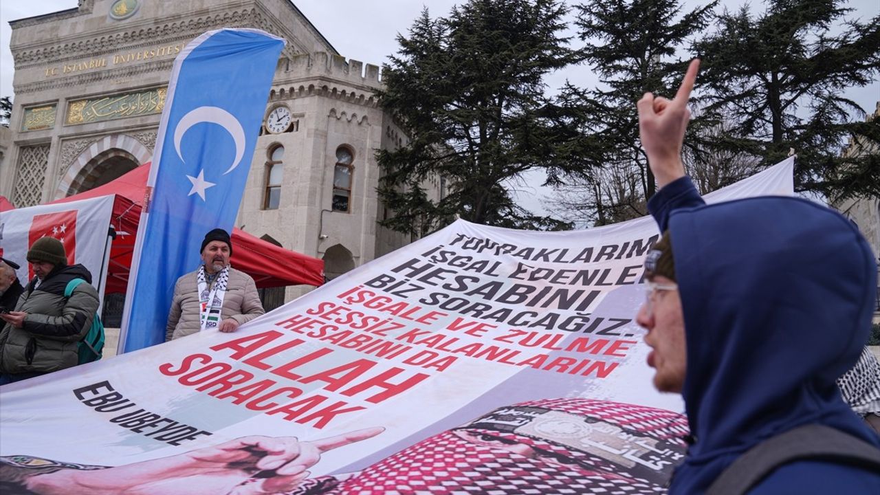 İstanbul'da Protesto: Trump'ın Gazze Planına Tepki