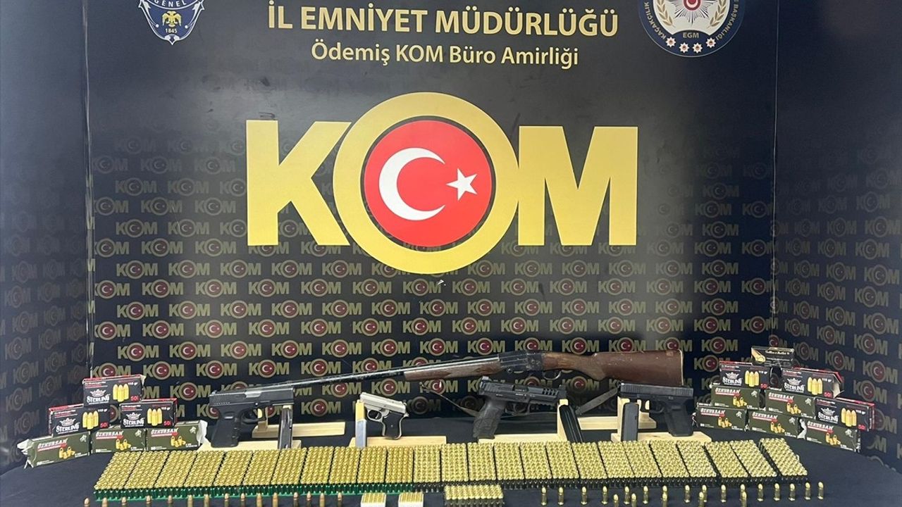 İzmir'de Bireysel Silahlanmaya Karşı Operasyon: 3 Gözaltı