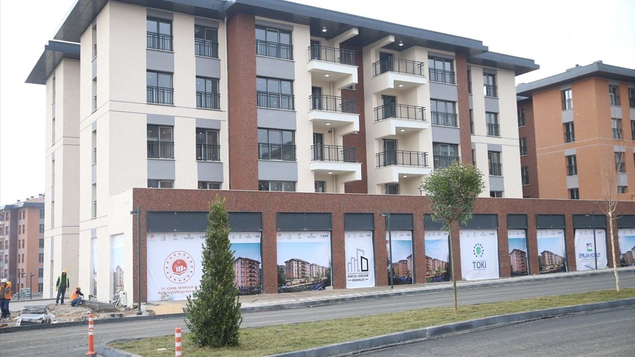 Kahramanmaraş'ta Ebrar Sitesi'nin Yeniden İnşası Tamamlandı