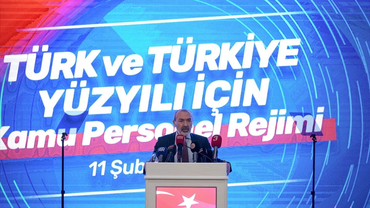 Kamu Personel Rejimi Önerisi Raporu Tanıtıldı