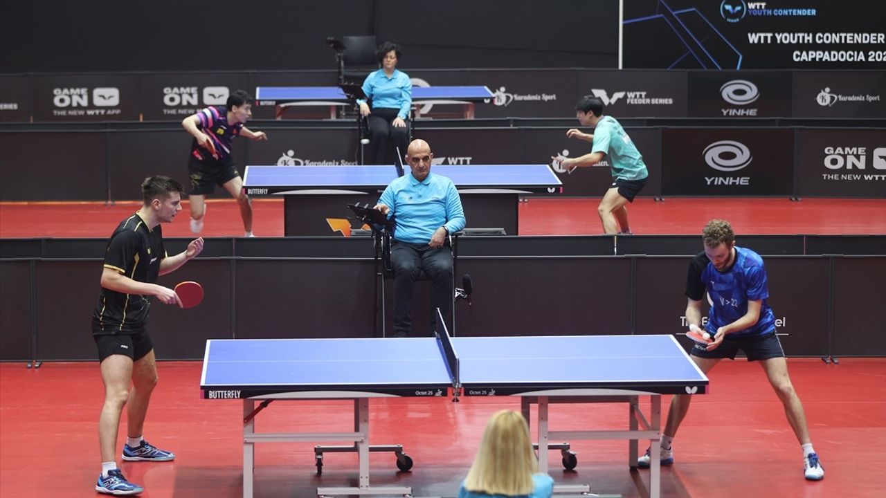 Kapadokya'da Masa Tenisi Zamanı: 50 Ülke, 350 Sporcu