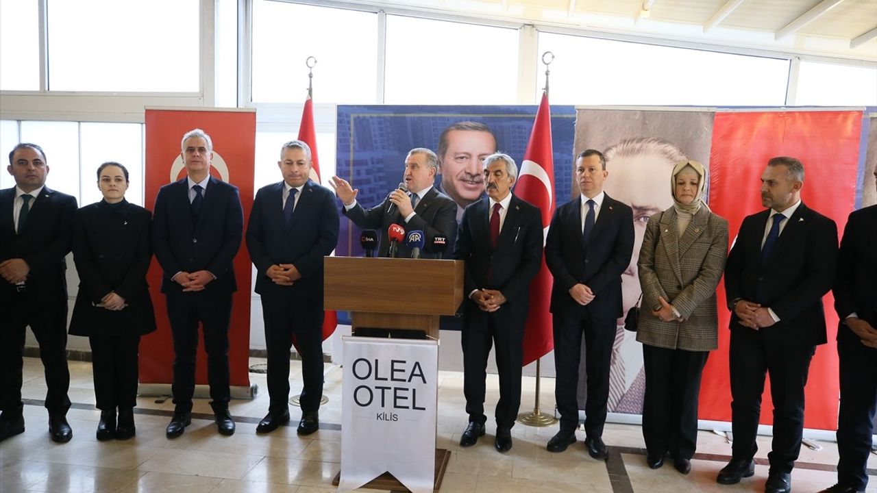 Kilis'te Depremzedelere Destek Vurgusu