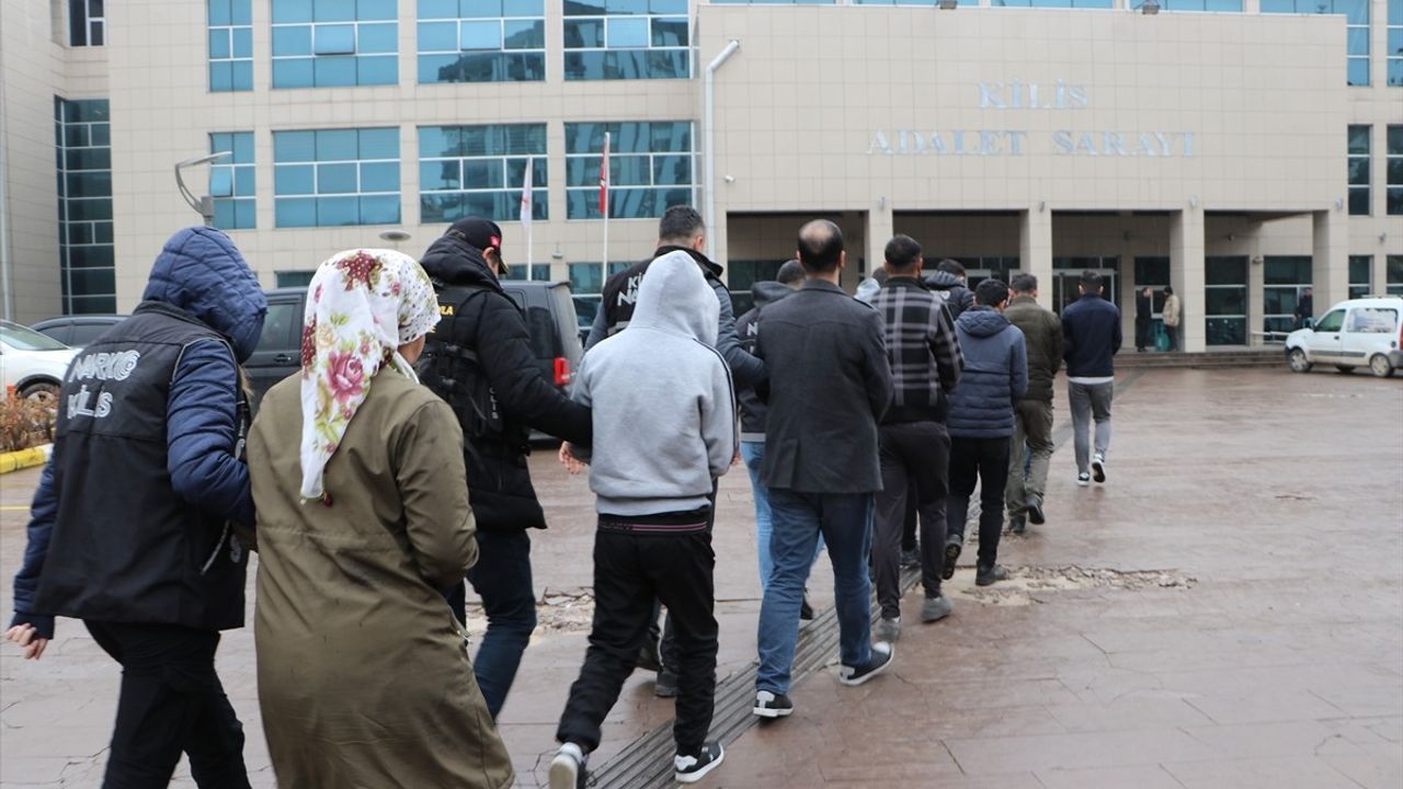 Kilis'te Uyuşturucu Operasyonunda 7 Şüpheli Tutuklandı