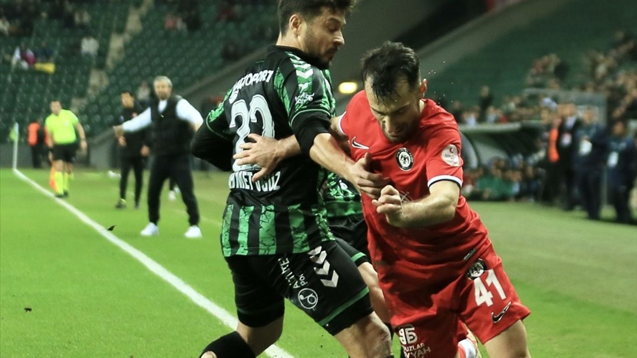 Kocaelispor'dan Ahlatcı Çorum FK'ya Karşı Etkili Galibiyet