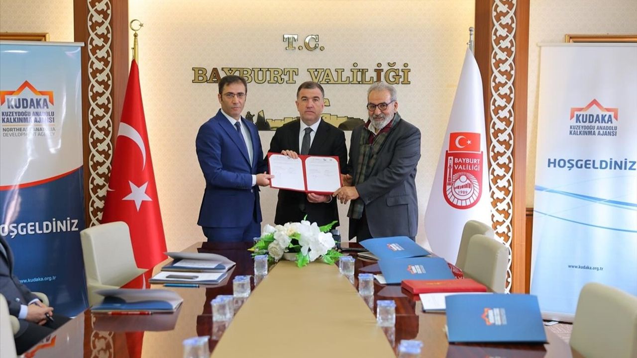 KUDAKA'dan Bayburt'a 12 Milyon Lira Proje Desteği