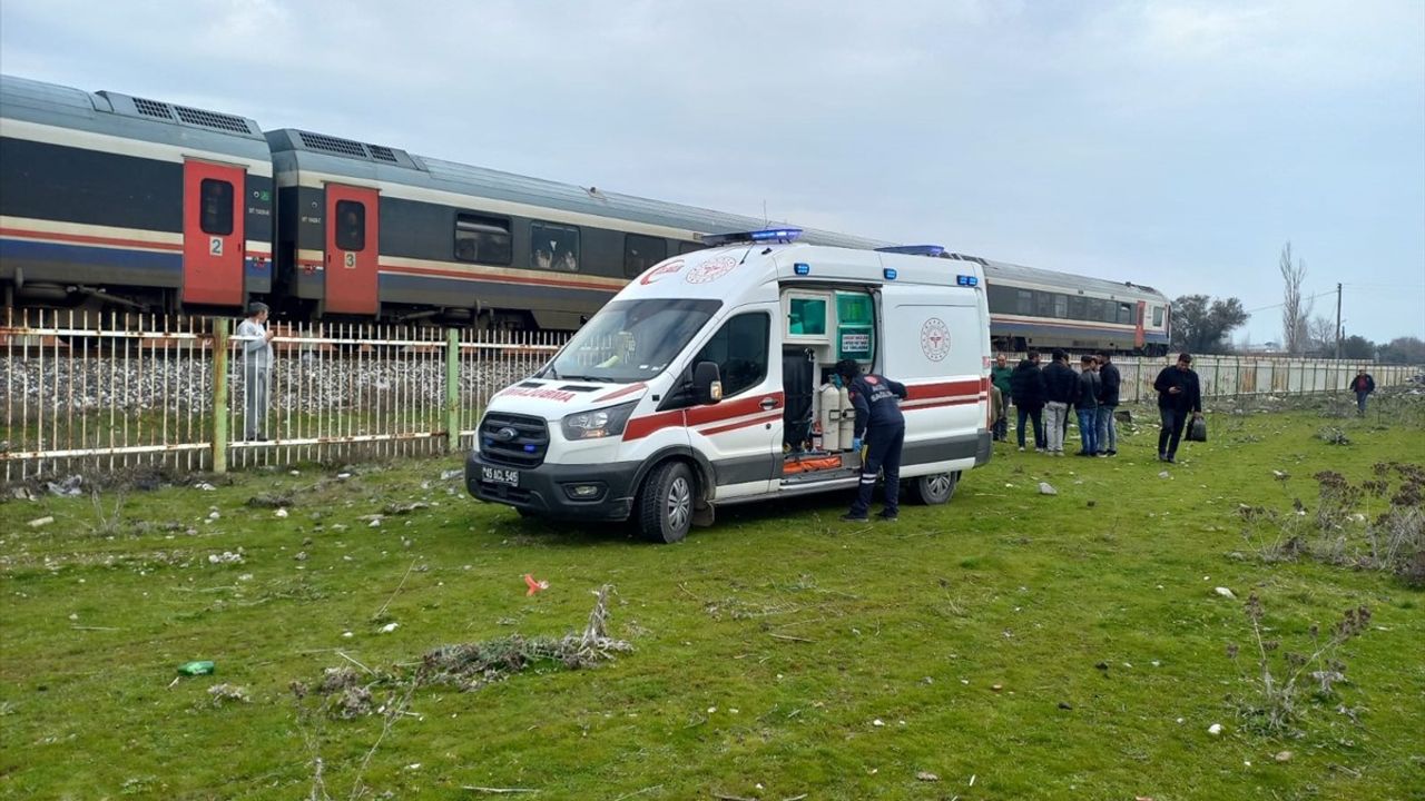 Manisa'da Tren Kazası: Bir Kişi Yaralandı