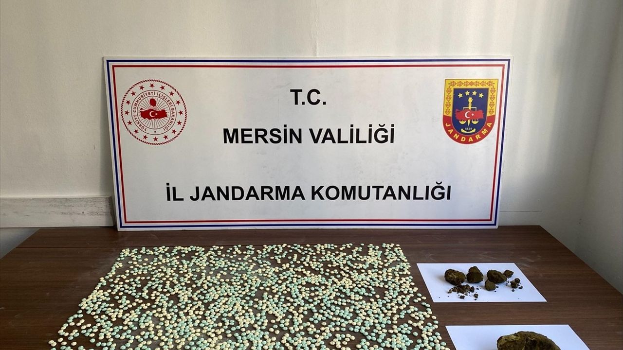 Mersin'de Uyuşturucu Operasyonunda 3 Tutuklama