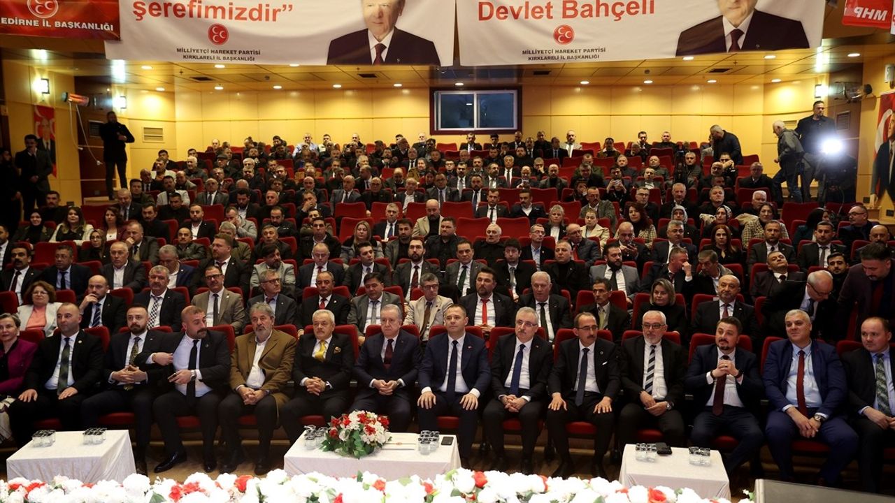 MHP Genel Başkan Yardımcısı Durmaz'dan Kırklareli'nde Önemli Mesajlar