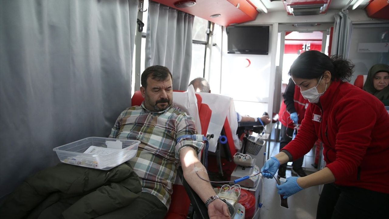 Rize'de Kan Bağışçılarına Meyve Fidanı Hediyesi