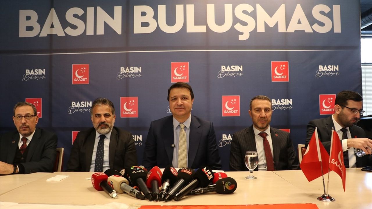 Saadet Partisi Genel Başkanı Mahmut Arıkan Kayseri'de Önemli Açıklamalarda Bulundu