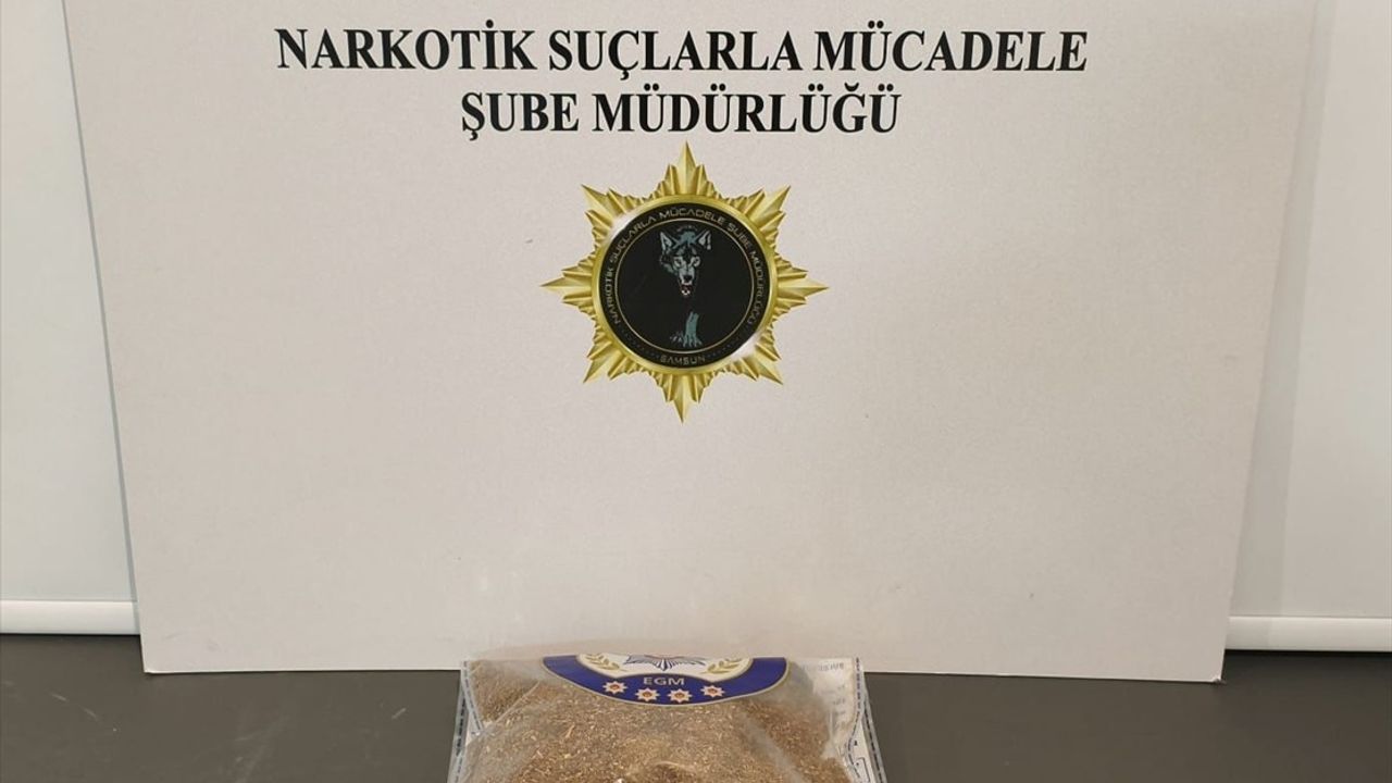 Samsun'da Uyuşturucu Operasyonu: 3 Gözaltı