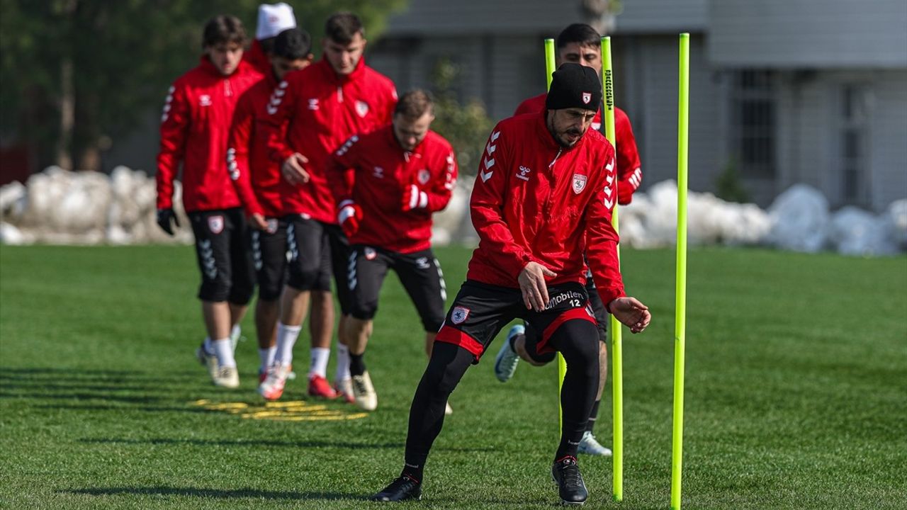 Samsunspor Göztepe Maçına Hazırlanıyor
