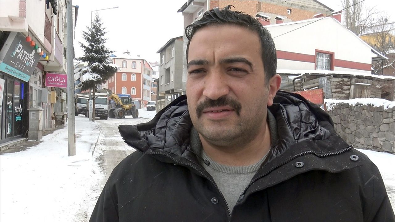Sarıkamış'ta Karla Mücadele Çalışmaları
