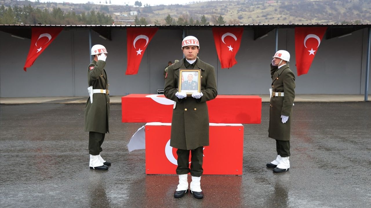 Şırnak'ta Şehit Binbaşı Murat Kemal Yetişen İçin Tören Düzenlendi