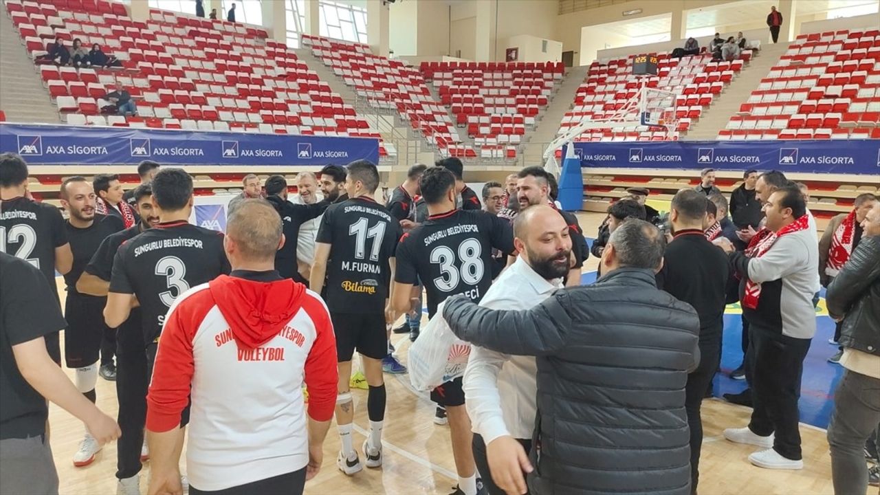 Sungurlu Belediyespor, Voleybol 2. Lig'de Şampiyon Olup 1. Lig'e Yükseldi