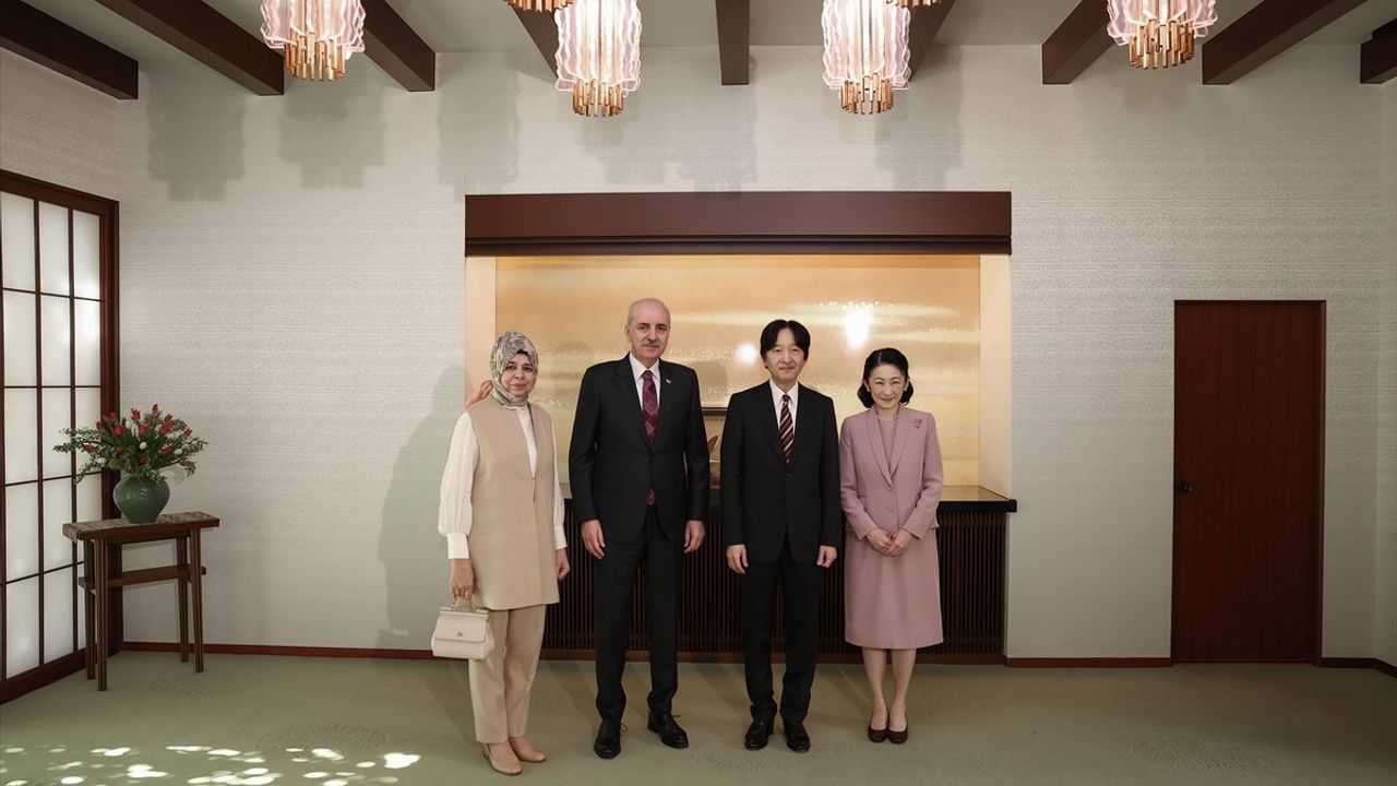 TBMM Başkanı Numan Kurtulmuş'un Japonya Veliaht Prensi ile Görüşmesi