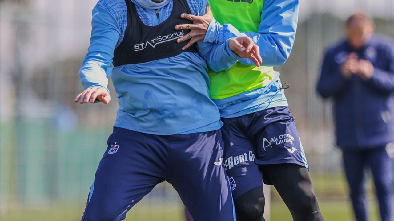 Trabzonspor Konyaspor Maçı Hazırlıklarına Hız Kesmeden Devam Ediyor