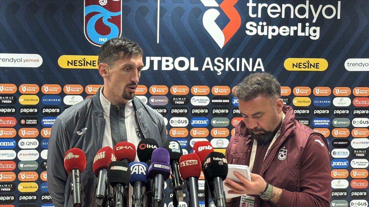 Trabzonspor Savunma Oyuncusu Stefan Savic'ten Maç Analizi