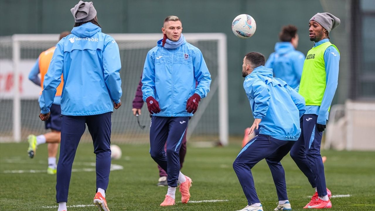 Trabzonspor'un Beşiktaş Maçı Hazırlıkları Devam Ediyor