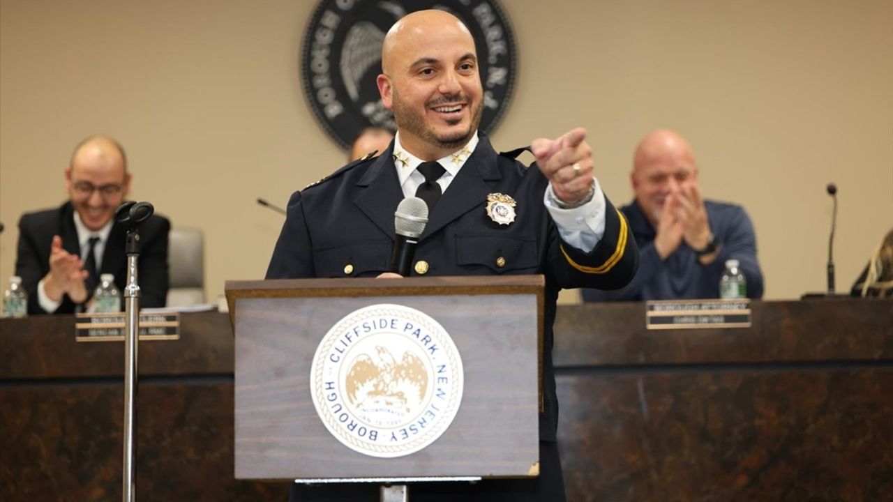 Türk Polisi Yakup Zoklu, New Jersey'de Şeflik Görevine Atandı