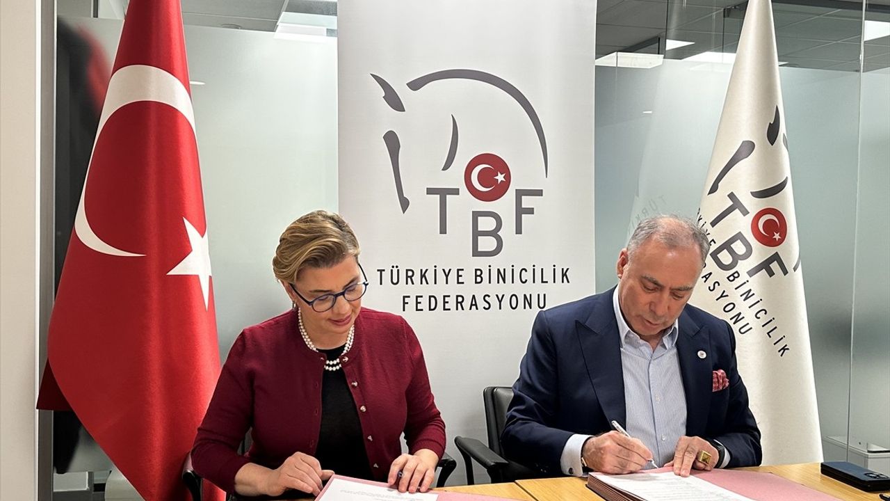 Türkiye Binicilik Federasyonu ve Türk Reasürans'tan Önemli İş Birliği