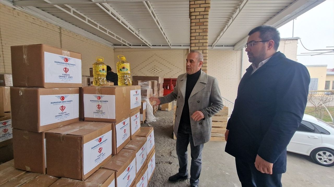 Türkiye Diyanet Vakfı Özbekistan'da İhtiyaç Sahiplerine Yardım Eli Uzattı