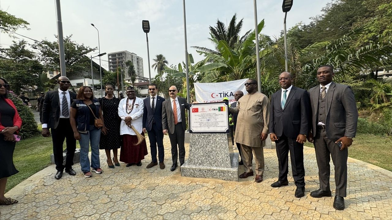 Türkiye-Kamerun Dostluk Parkı Douala'da Açıldı