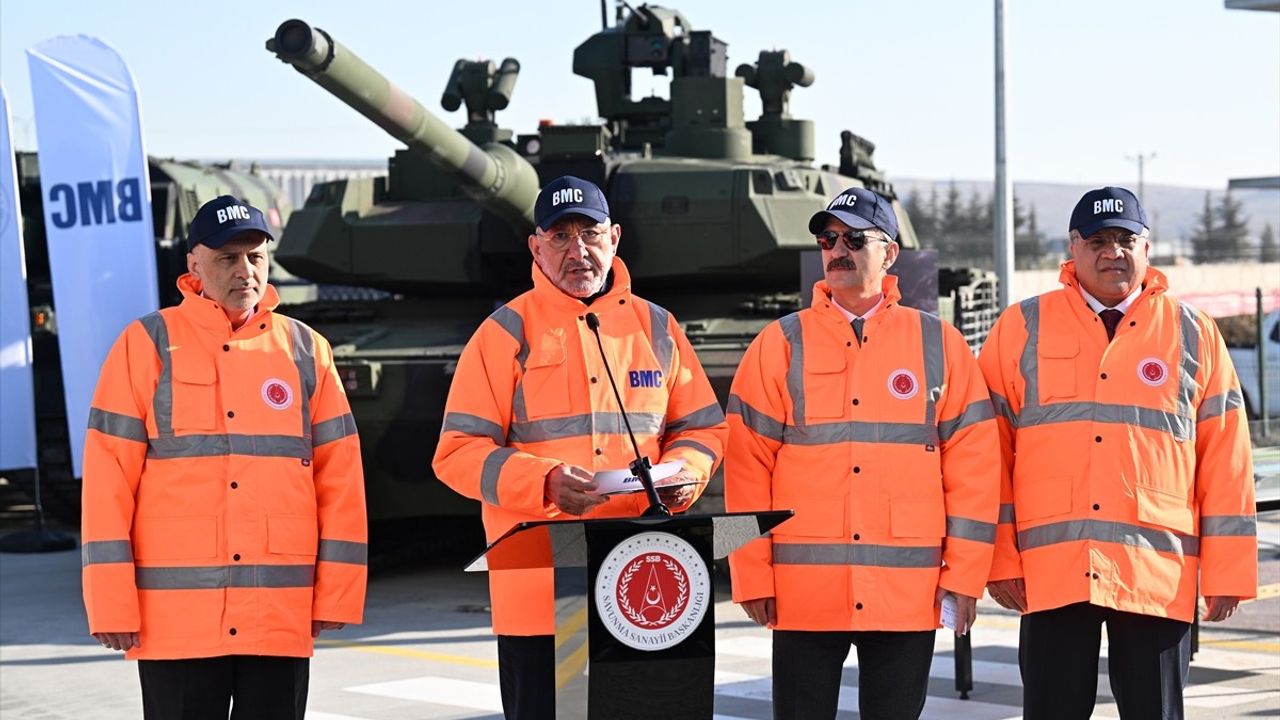 Türkiye'nin İlk Altay Tankı Bu Yıl Envantere Girecek