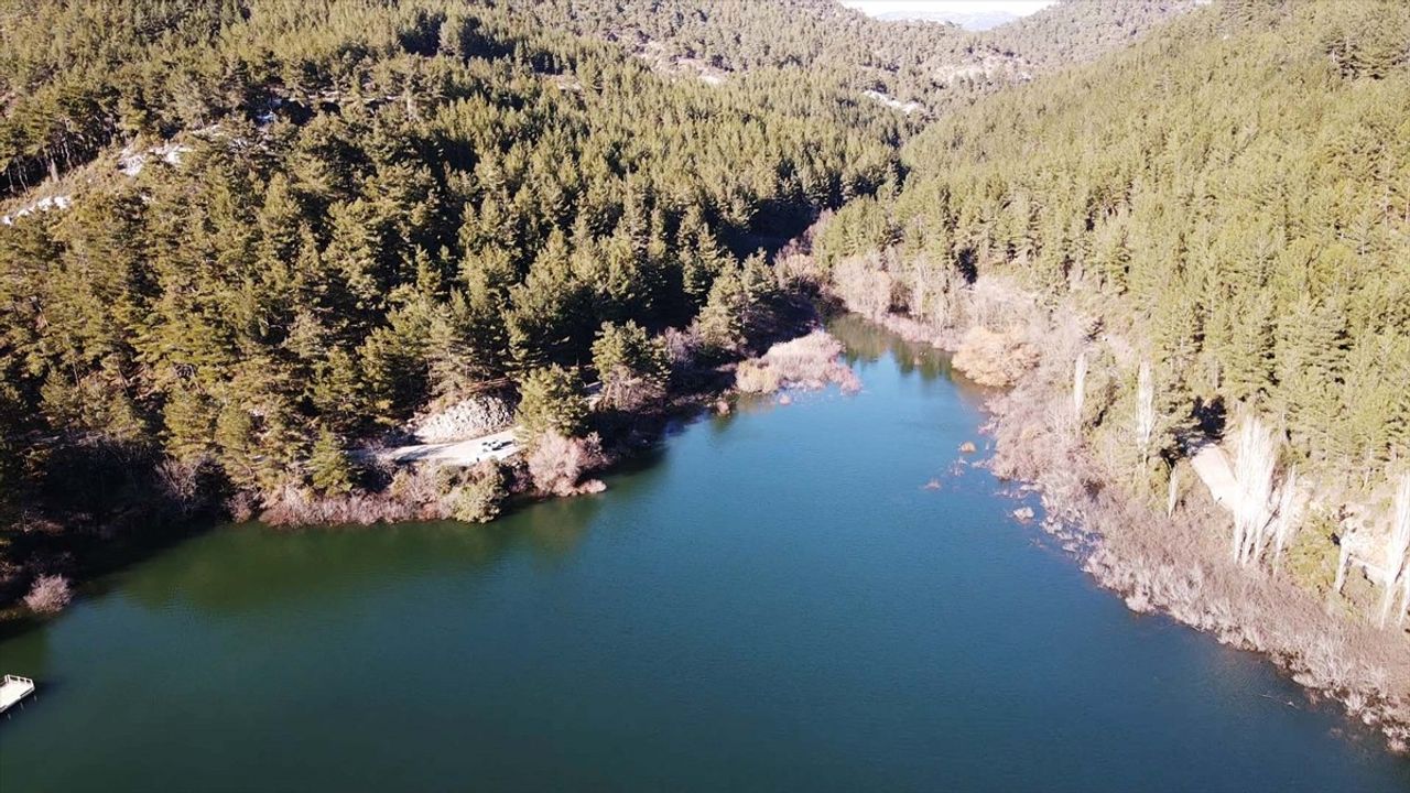 Ula Göleti'ndeki Su Seviyesi Yükseldi