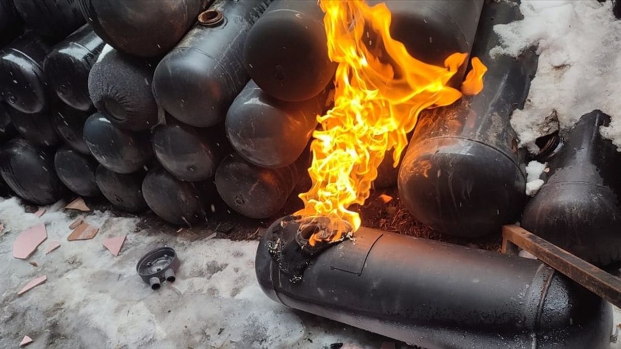 Yozgat'ta LPG Tankı Patladı: 3 Yaralı